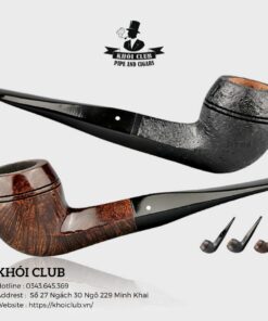 Tẩu Gỗ Thạch Nam Baraccini Copper Sandblast