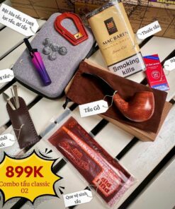 Combo Tẩu Gỗ Classic Số 02 Cho Người Mới