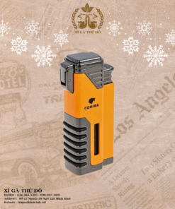 Bật Lửa Khò Xì Gà 4 Tia COHIBA ( BLK - 06 )