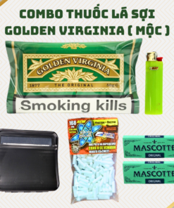 COMBO Thuốc Lá Sợi Golden Virginia ( Hộp Cuốn Đen )