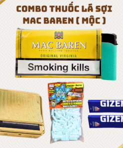COMBO Thuốc Lá Sợi Mac Baren ( Hộp Cuốn Vàng )