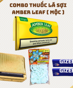 COMBO Thuốc Lá Sợi Amber Leaf ( Hộp Cuốn Đen )