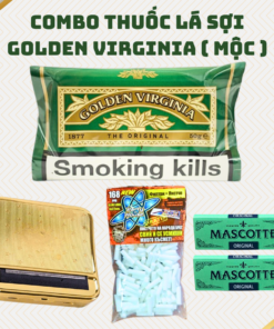 COMBO Thuốc Lá Sợi Golden Virginia ( Hộp Cuốn Vàng )