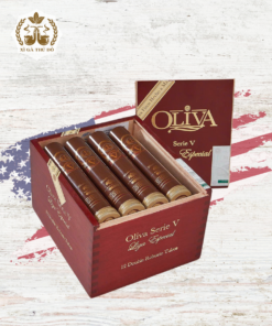 Xì Gà Oliva Serie V Double Robusto Tubos Hộp 12 Điếu
