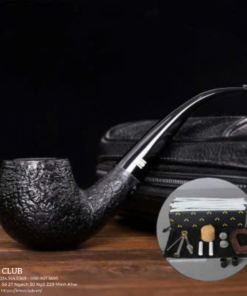 Tẩu Gỗ Thạch Nam Consul Briar 2022 - Sần Đen