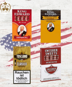 COMbo 4 pack cigar KING