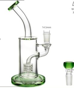 Boong Thuỷ Tinh Matrix Glass - Mầu Xanh 1 Tầng Lọc