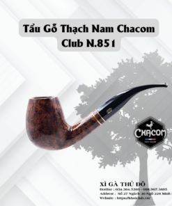 Tẩu gỗ thạch nam Chacom Club N.851