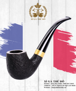Tẩu Gỗ Thạch Nam Brigham Black Satin