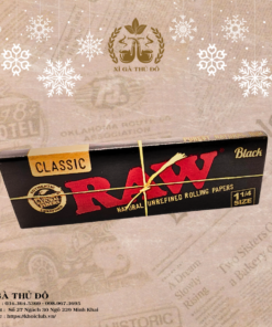 Giấy Cuốn RAW Đen Classic 1 1/4