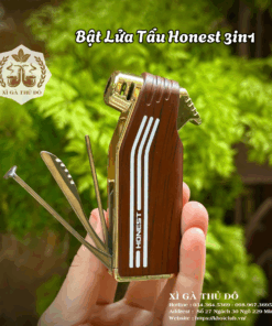 Bật Lửa Tẩu Honest 3in1