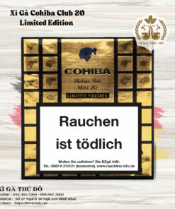 Xì Gà Cohiba Club 20 Limited Edition