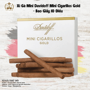 Xì Gà Mini Davidoff Mini Cigarillos Gold
