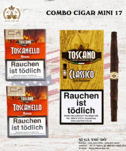 Combo Cigar mini 17 Nội Địa Đức