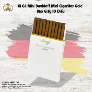 Xì Gà Mini Davidoff Mini Cigarillos Gold