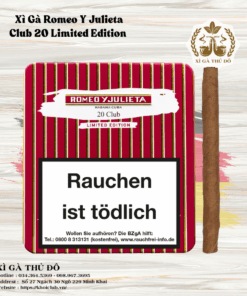 Xì Gà Romeo Y Julieta Club 20 Limited Edition
