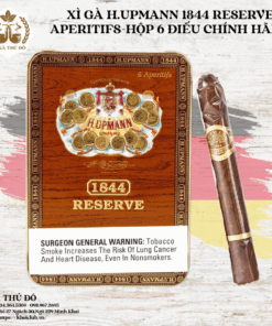 Xì Gà H.Upmann 1844 Reserve Aperitifs-Hộp 6 Điếu Chính Hãng
