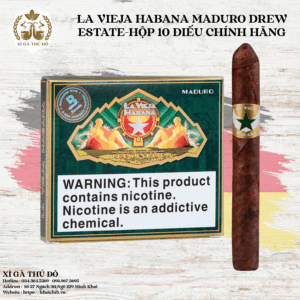 La Vieja Habana Maduro Drew Estate-Hộp 10 Điếu Chính Hãng