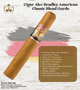 Cigar Alec Bradley American Classic Gordo – Điếu Lẻ