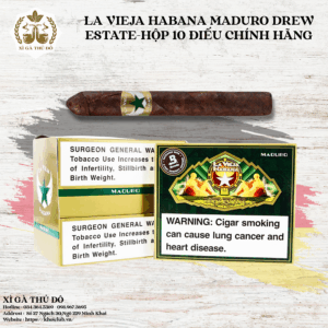 La Vieja Habana Maduro Drew Estate-Hộp 10 Điếu Chính Hãng