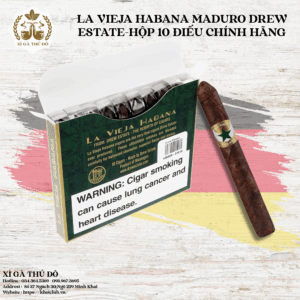 La Vieja Habana Maduro Drew Estate-Hộp 10 Điếu Chính Hãng