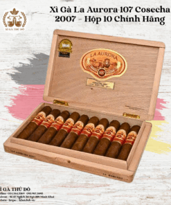 Xì Gà La Aurora 107 Cosecha 2007 – Hộp 10 Chính Hãng