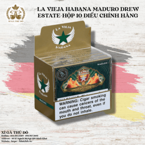 La Vieja Habana Maduro Drew Estate-Hộp 10 Điếu Chính Hãng
