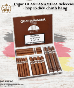 Cigar GUANTANAMERA Selección – hộp 15 điếu chính hãng