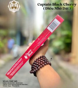 Captain Black Cherry (Điếu Nhỏ Dài)