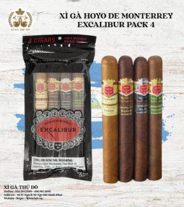 Xì Gà Hoyo De Monterrey Excalibur Pack 4