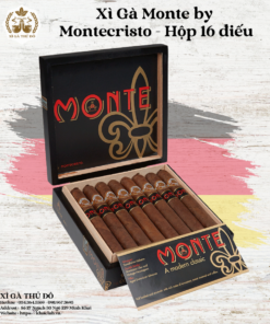 Xì Gà Monte By Montecristo - Hộp 16 Điếu