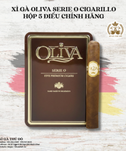 Xì Gà Oliva Serie O Cigarillo - Hộp 5 Điếu Chính Hãng