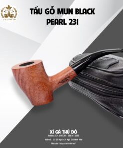 Tẩu Gỗ Mun Black Pearl 231