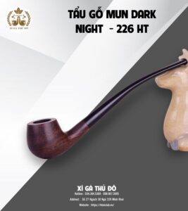 Tẩu Gỗ Mun Dark Night - 226 HT
